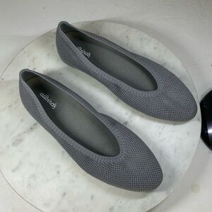 Allbirds Women's Size 8 Gray Tree Breezer Slip On Flat